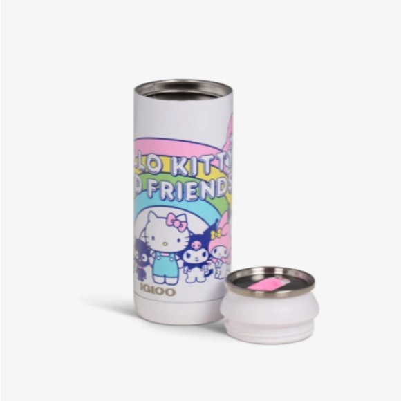 NWT Hello Kitty & Friends 16 oz Can Cooler White - Picture 2 of 8